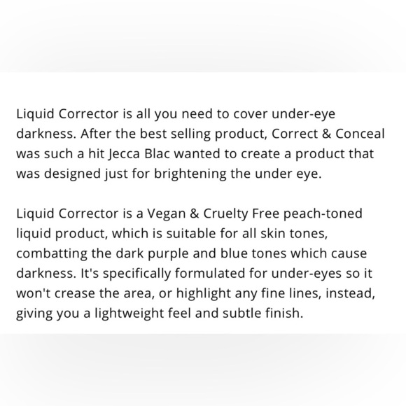 jecca blac Liquid Corrector 2.0 - Picture 5 of 9